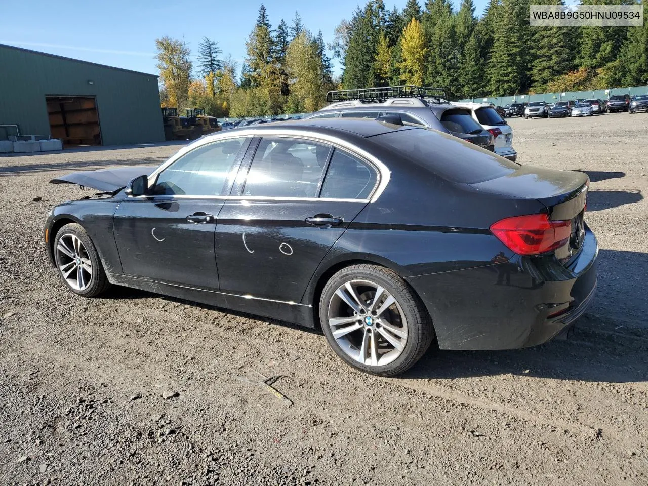 2017 BMW 330 I VIN: WBA8B9G50HNU09534 Lot: 74397754