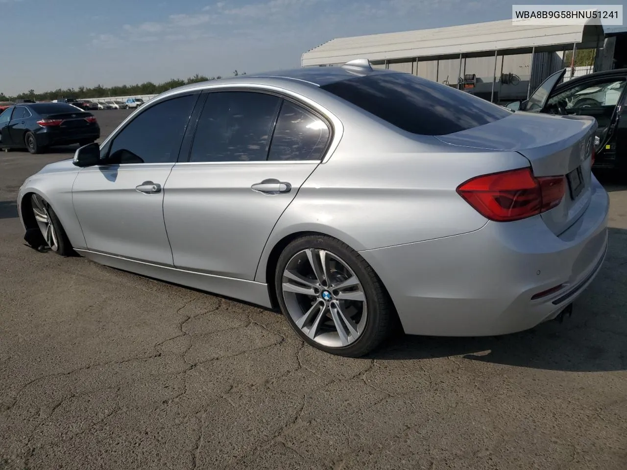 2017 BMW 330 I VIN: WBA8B9G58HNU51241 Lot: 74519884