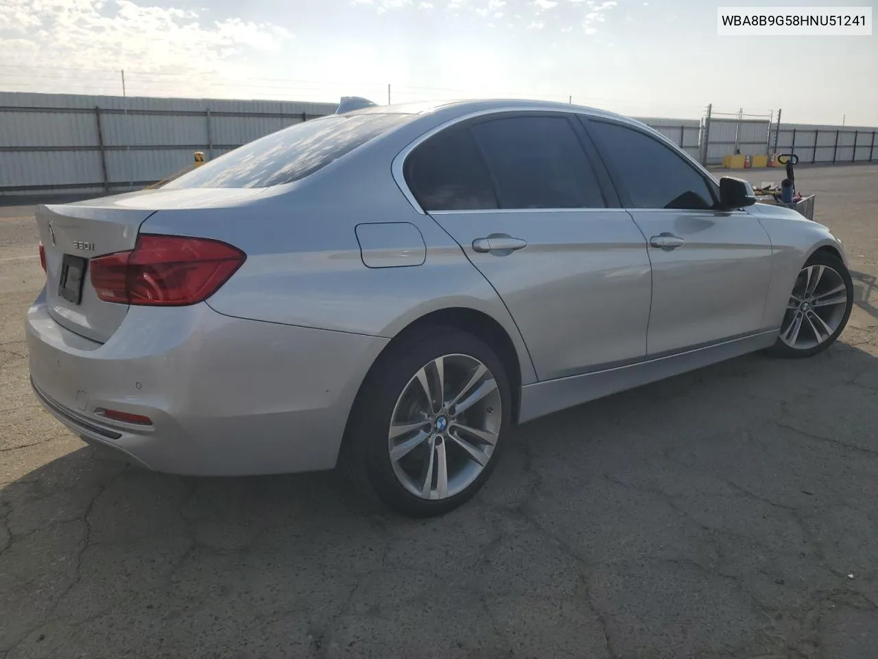 2017 BMW 330 I VIN: WBA8B9G58HNU51241 Lot: 74519884