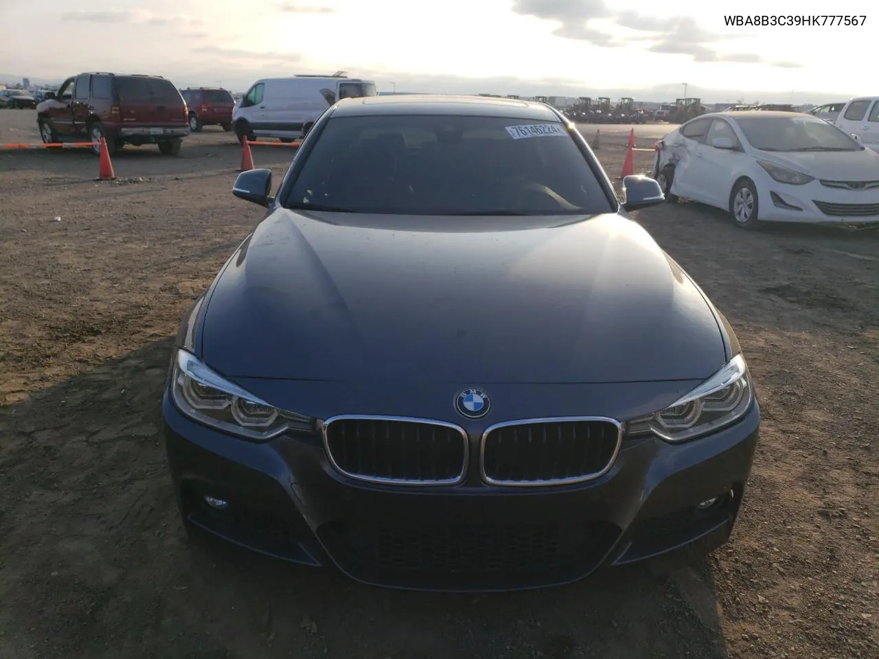 2017 BMW 340 I VIN: WBA8B3C39HK777567 Lot: 76146224