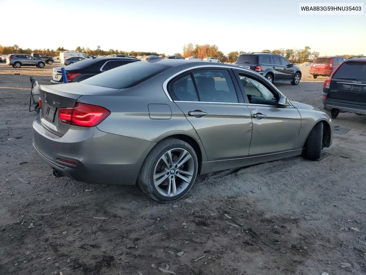 WBA8B3G59HNU35403 2017 BMW 340 I