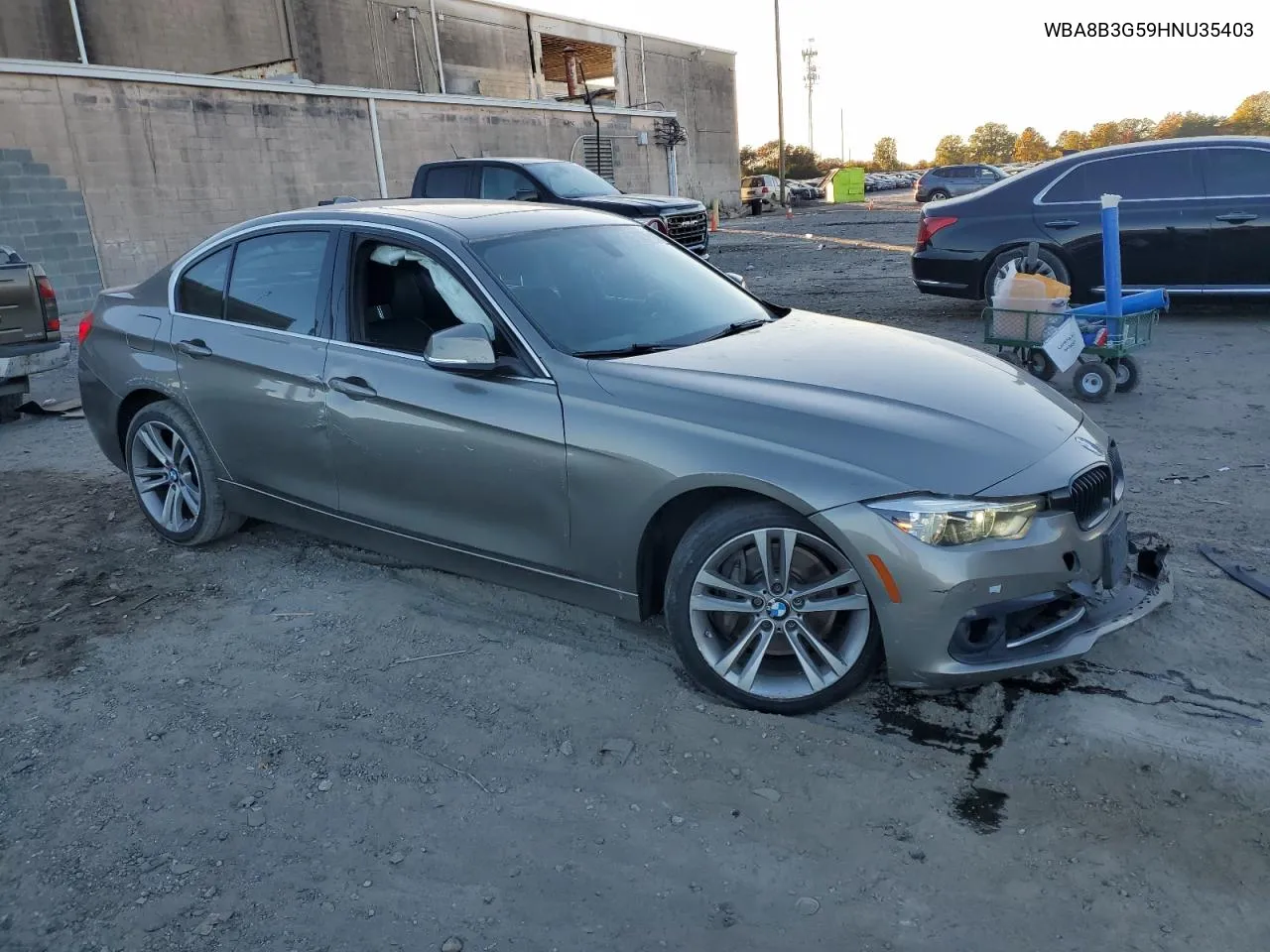 2017 BMW 340 I VIN: WBA8B3G59HNU35403 Lot: 76276024