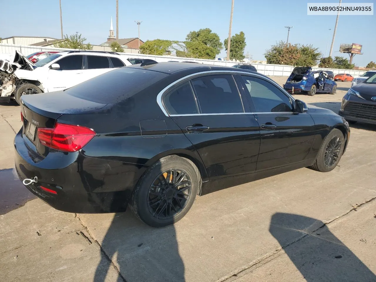 WBA8B9G52HNU49355 2017 BMW 330 I