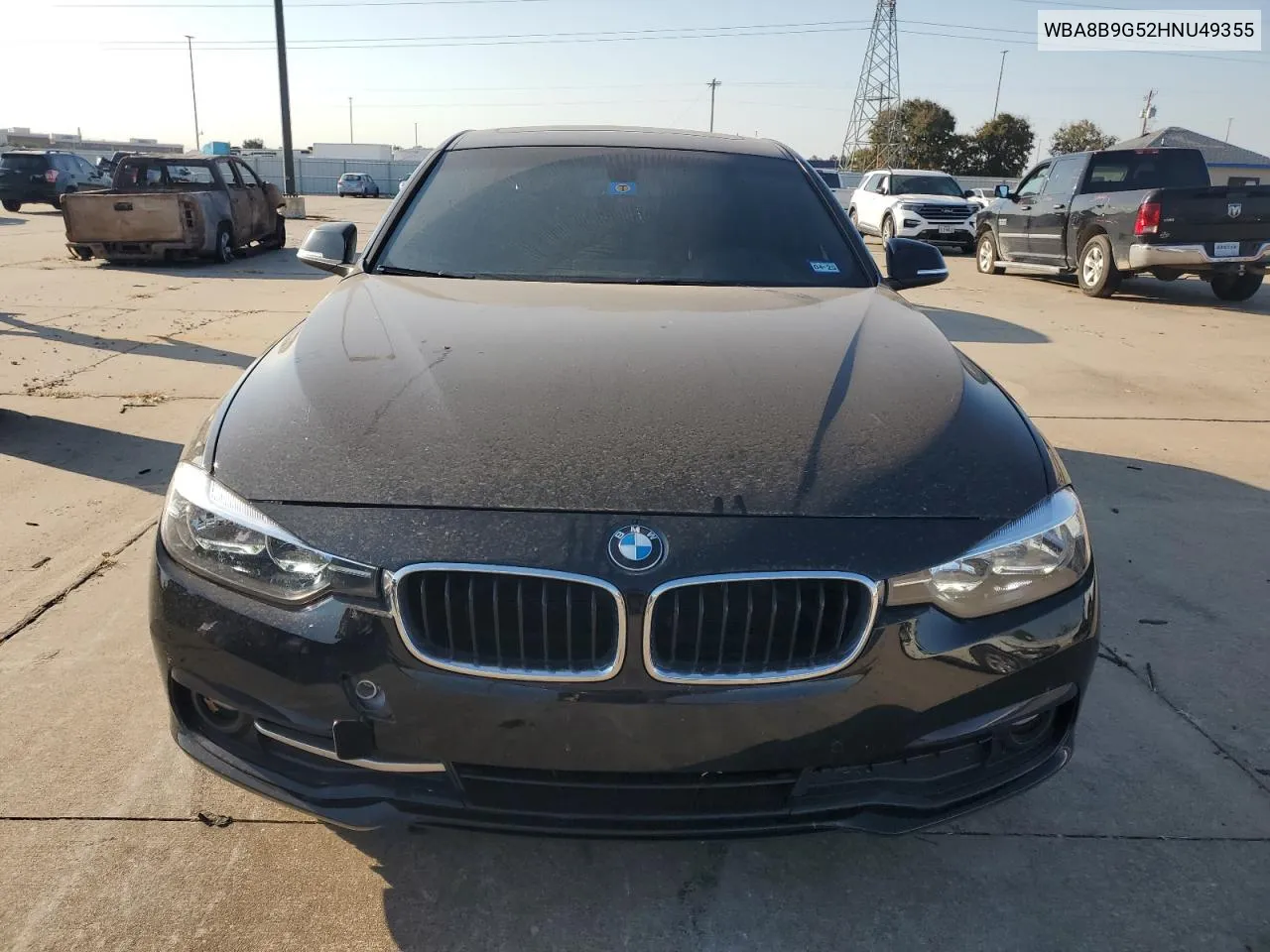 2017 BMW 330 I VIN: WBA8B9G52HNU49355 Lot: 76389164