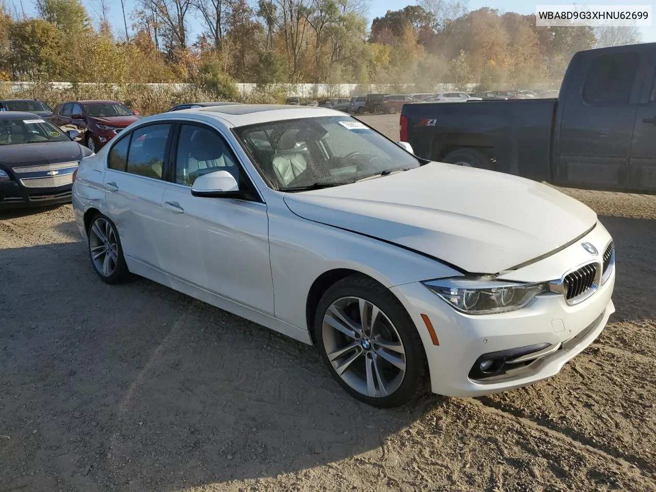 2017 BMW 330 Xi VIN: WBA8D9G3XHNU62699 Lot: 76985774