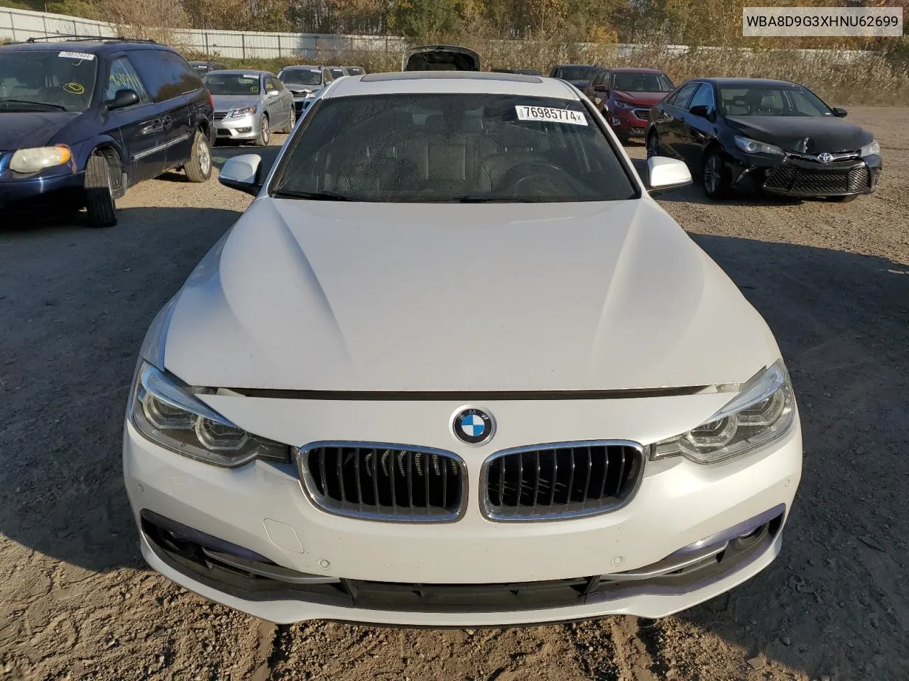 2017 BMW 330 Xi VIN: WBA8D9G3XHNU62699 Lot: 76985774