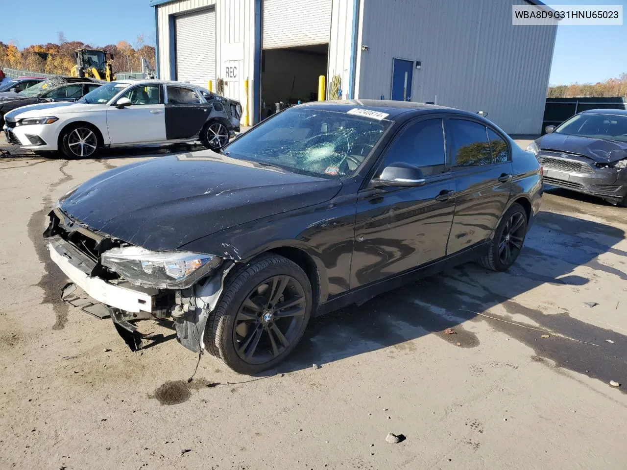 2017 BMW 330 Xi VIN: WBA8D9G31HNU65023 Lot: 77240814