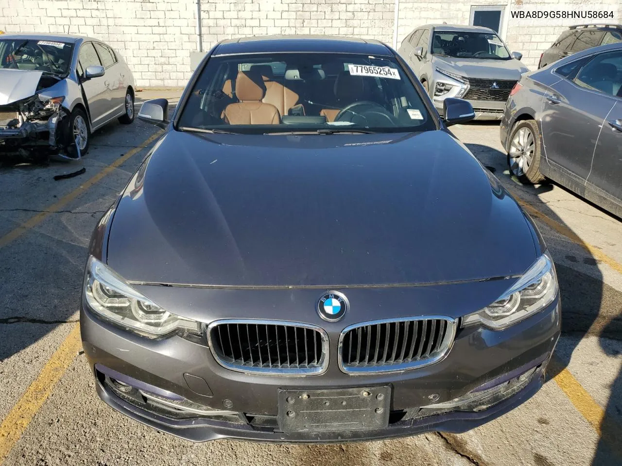 2017 BMW 330 Xi VIN: WBA8D9G58HNU58684 Lot: 77965254