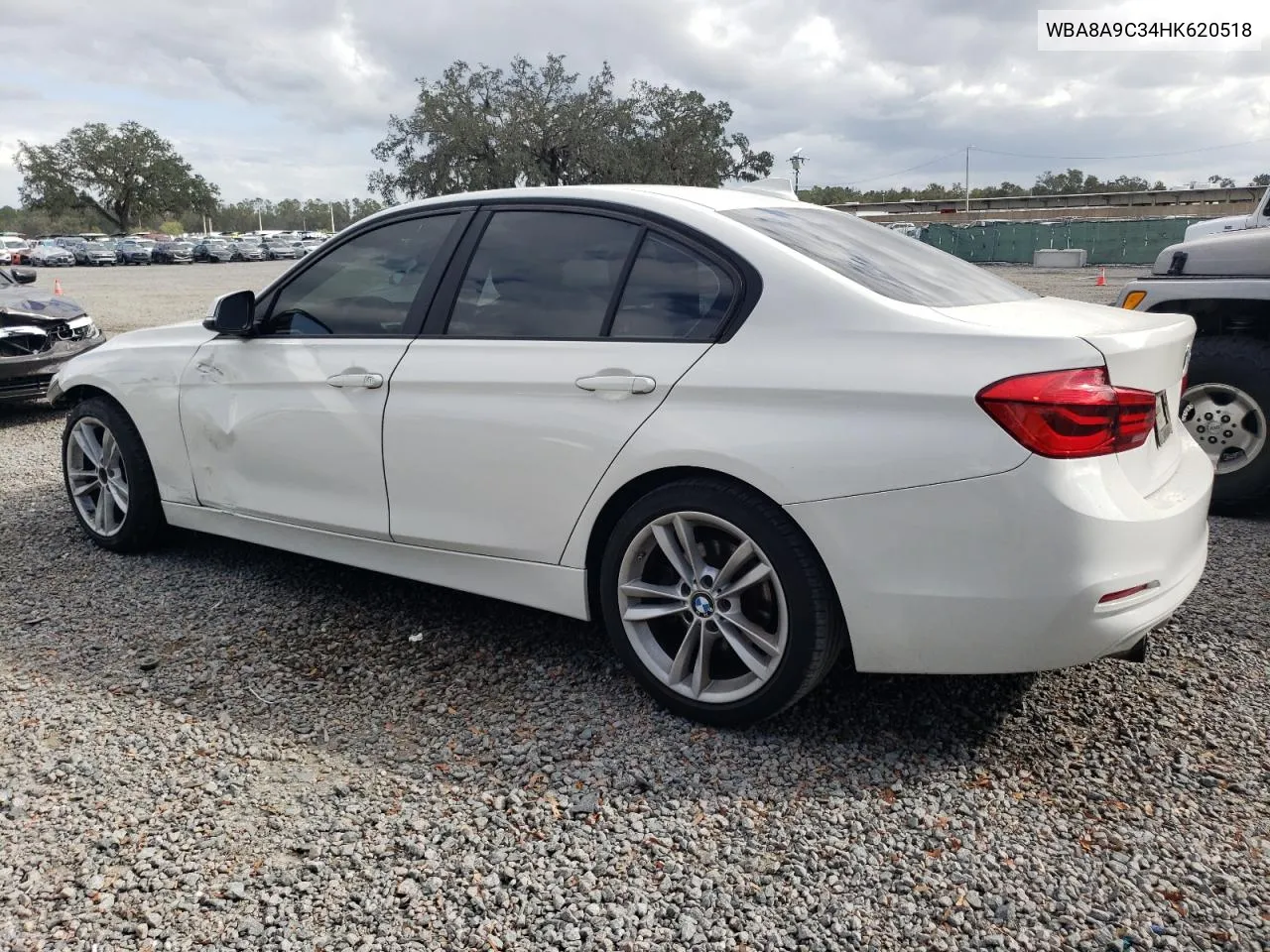 2017 BMW 320 I VIN: WBA8A9C34HK620518 Lot: 78000564