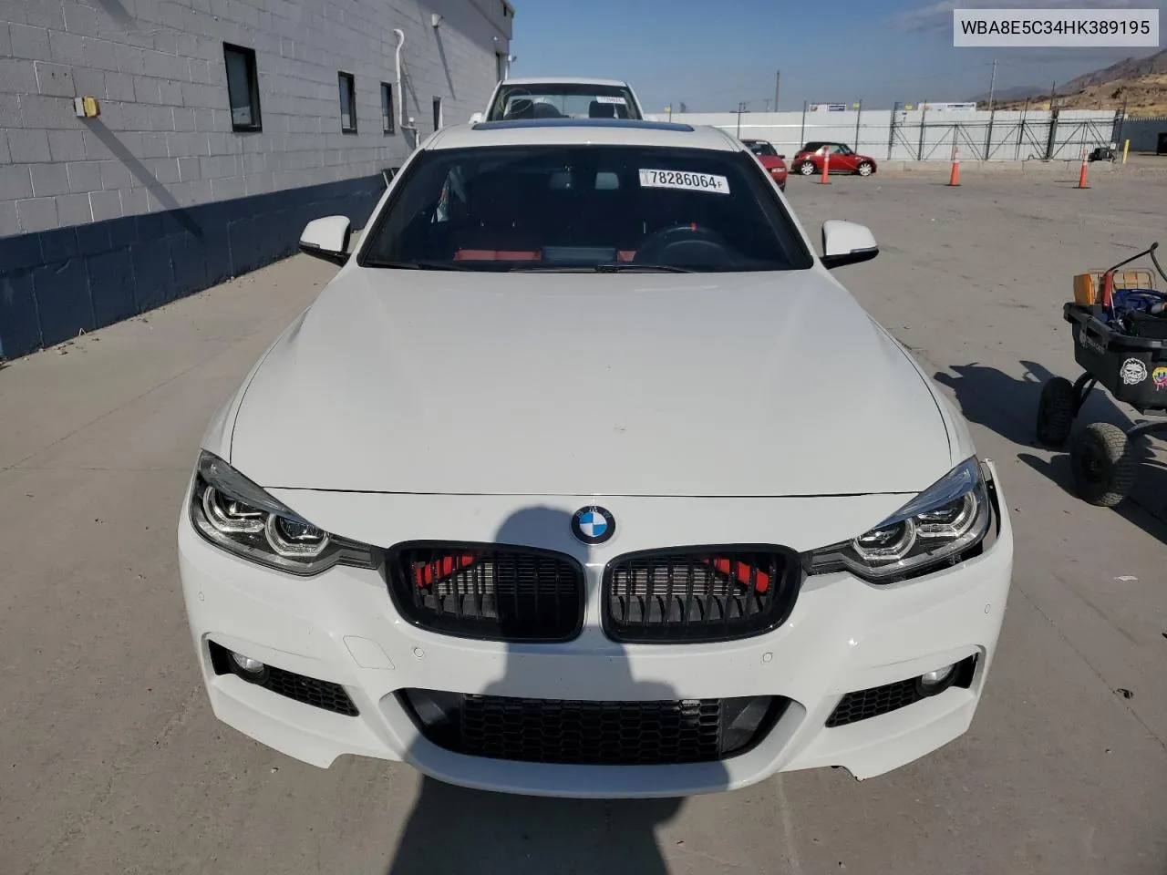 2017 BMW 328 D VIN: WBA8E5C34HK389195 Lot: 78286064