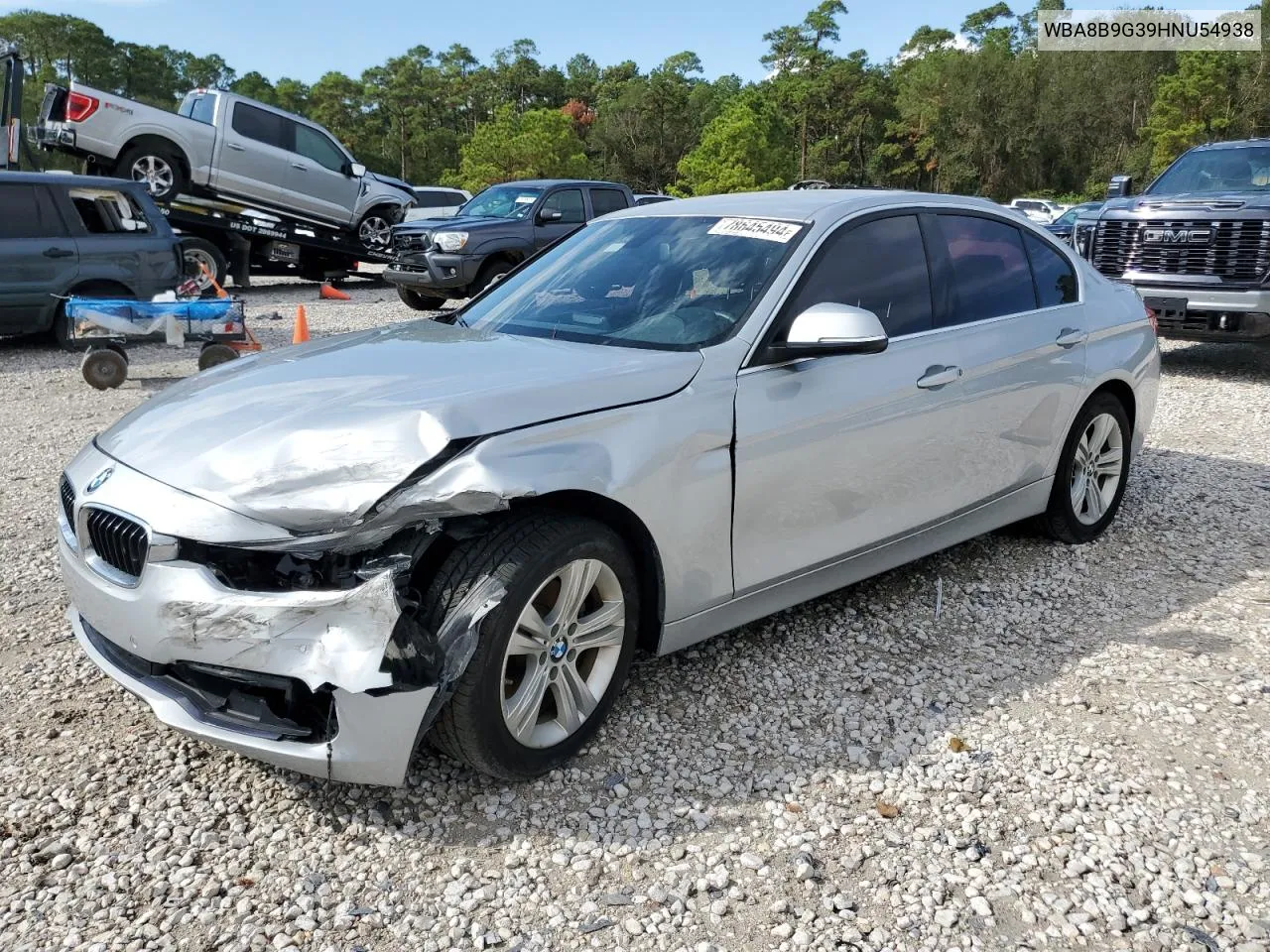 2017 BMW 330 I VIN: WBA8B9G39HNU54938 Lot: 78645494