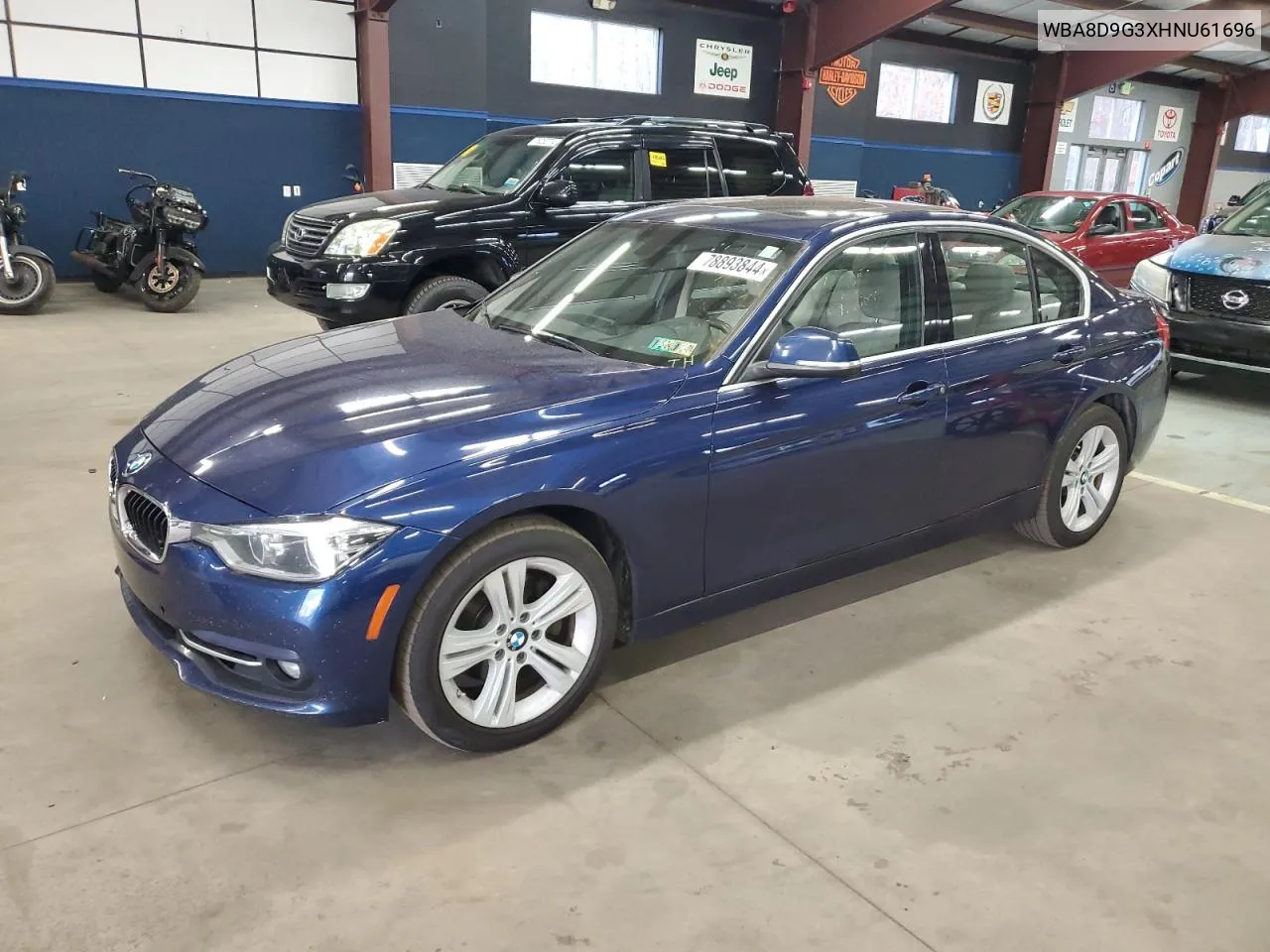 2017 BMW 330 Xi VIN: WBA8D9G3XHNU61696 Lot: 78893844