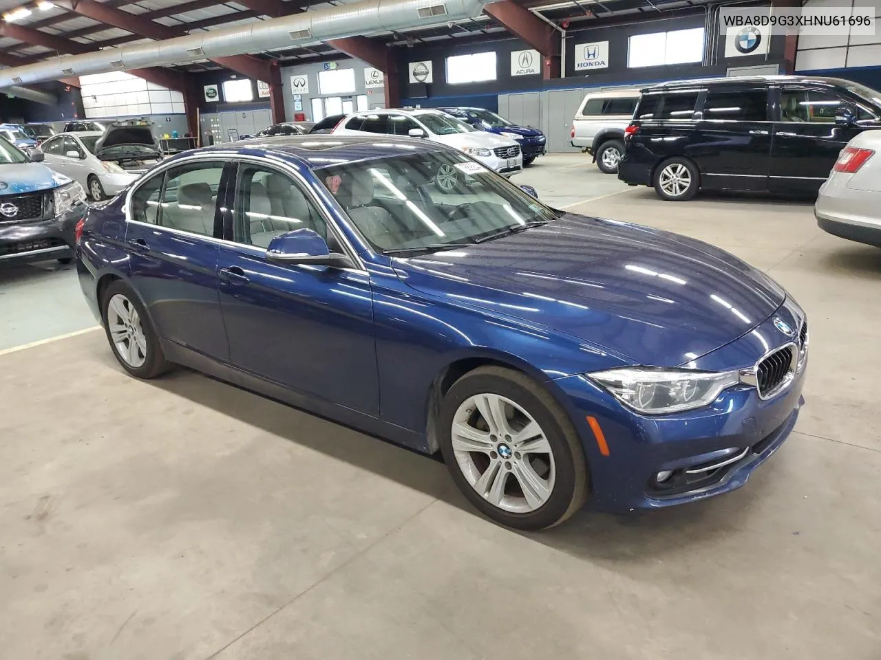 2017 BMW 330 Xi VIN: WBA8D9G3XHNU61696 Lot: 78893844