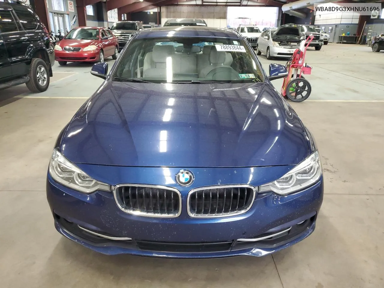 2017 BMW 330 Xi VIN: WBA8D9G3XHNU61696 Lot: 78893844