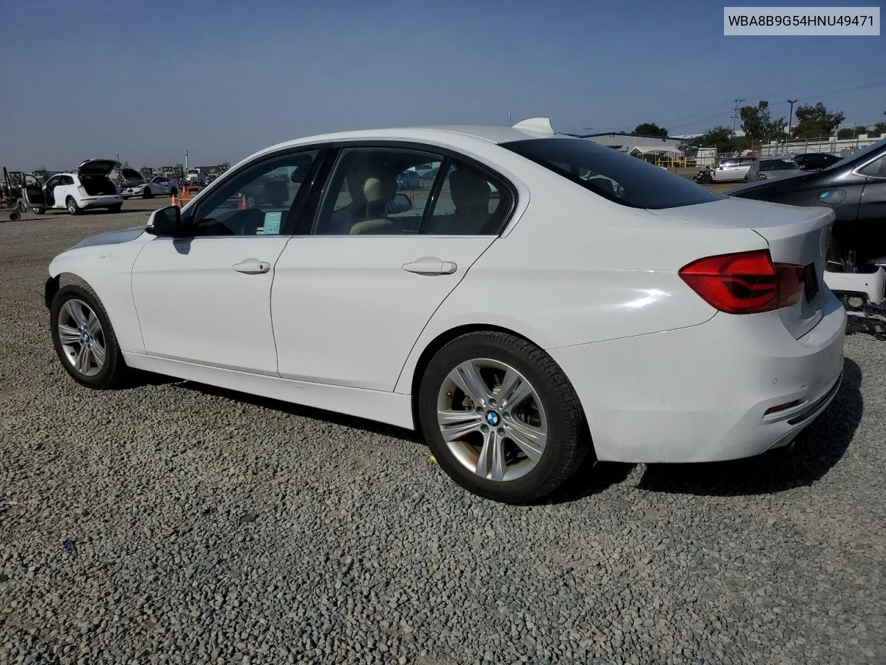 2017 BMW 330 I VIN: WBA8B9G54HNU49471 Lot: 79266924