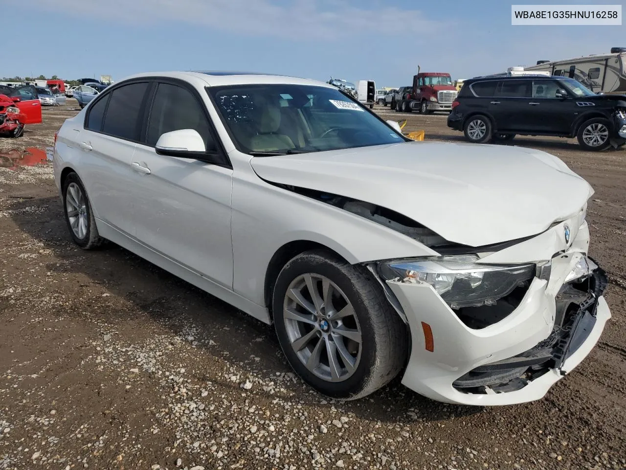 2017 BMW 320 I VIN: WBA8E1G35HNU16258 Lot: 79267504