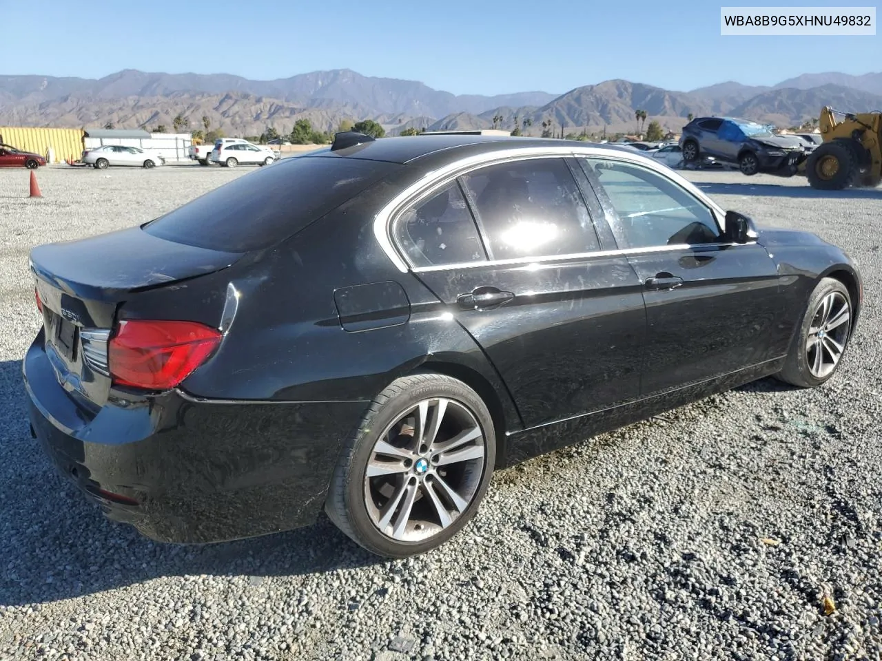 2017 BMW 330 I VIN: WBA8B9G5XHNU49832 Lot: 79559024