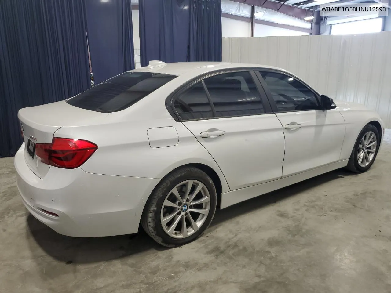 2017 BMW 320 I VIN: WBA8E1G58HNU12593 Lot: 80170424