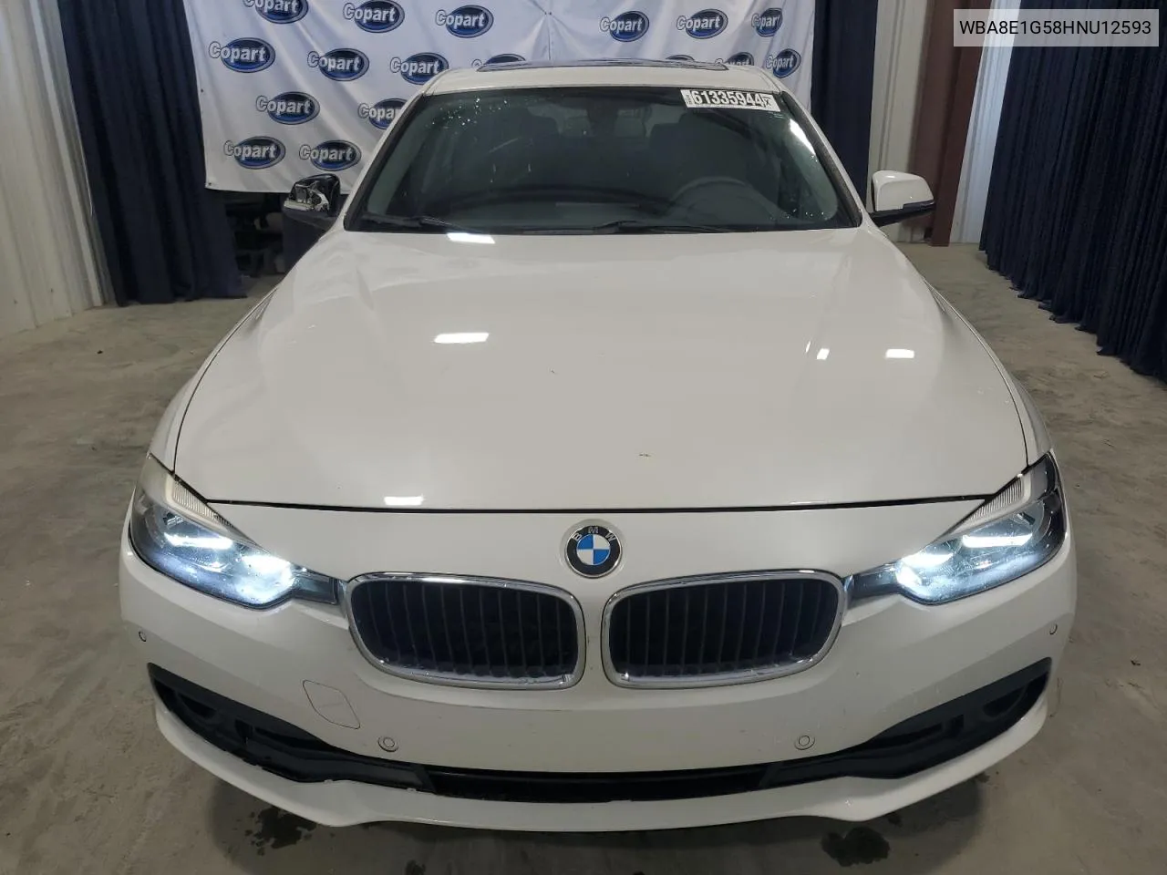 2017 BMW 320 I VIN: WBA8E1G58HNU12593 Lot: 80170424