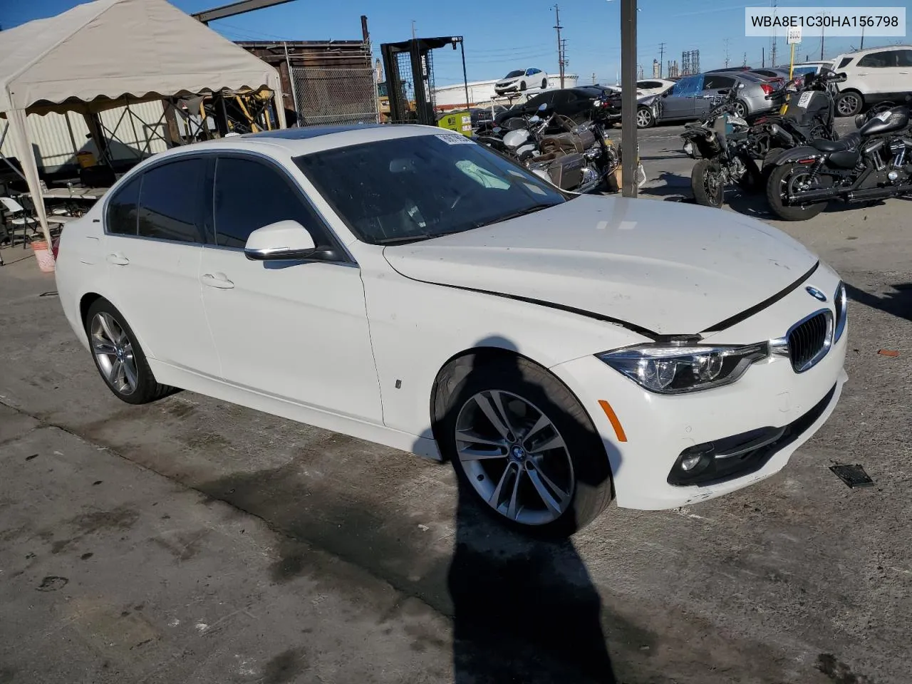 2017 BMW 330E VIN: WBA8E1C30HA156798 Lot: 80679934