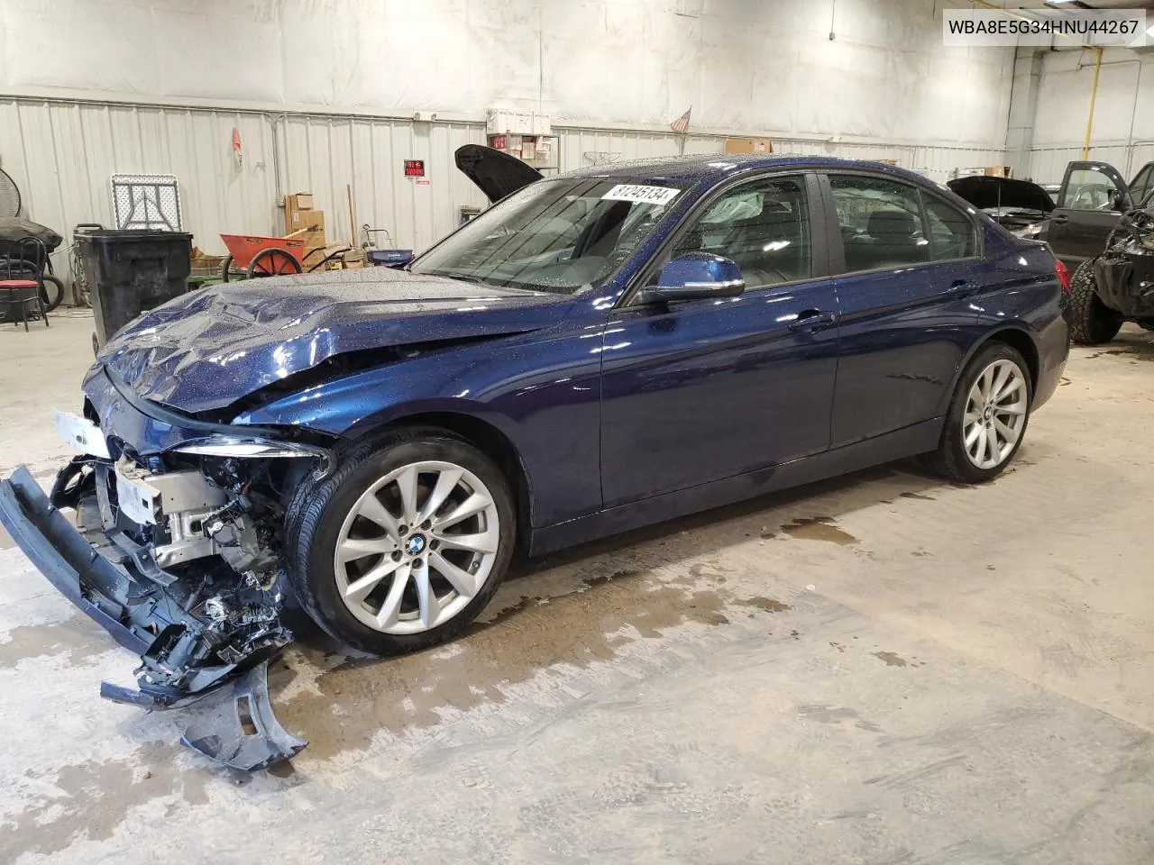 2017 BMW 320 Xi VIN: WBA8E5G34HNU44267 Lot: 81245134