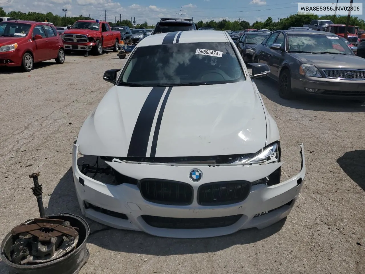 2018 BMW 320 Xi VIN: WBA8E5G56JNV02306 Lot: 56505474