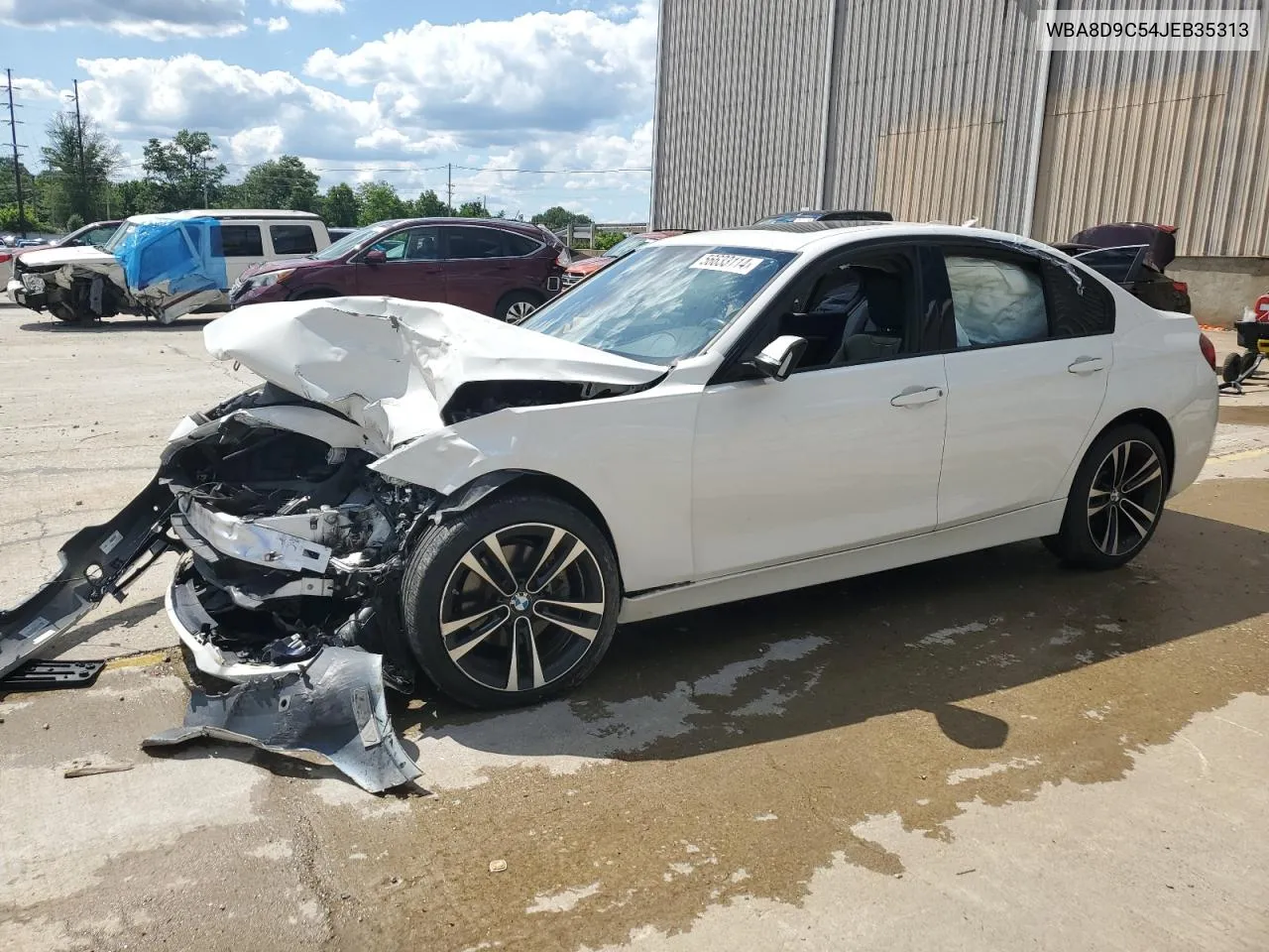 2018 BMW 330 Xi VIN: WBA8D9C54JEB35313 Lot: 56633114