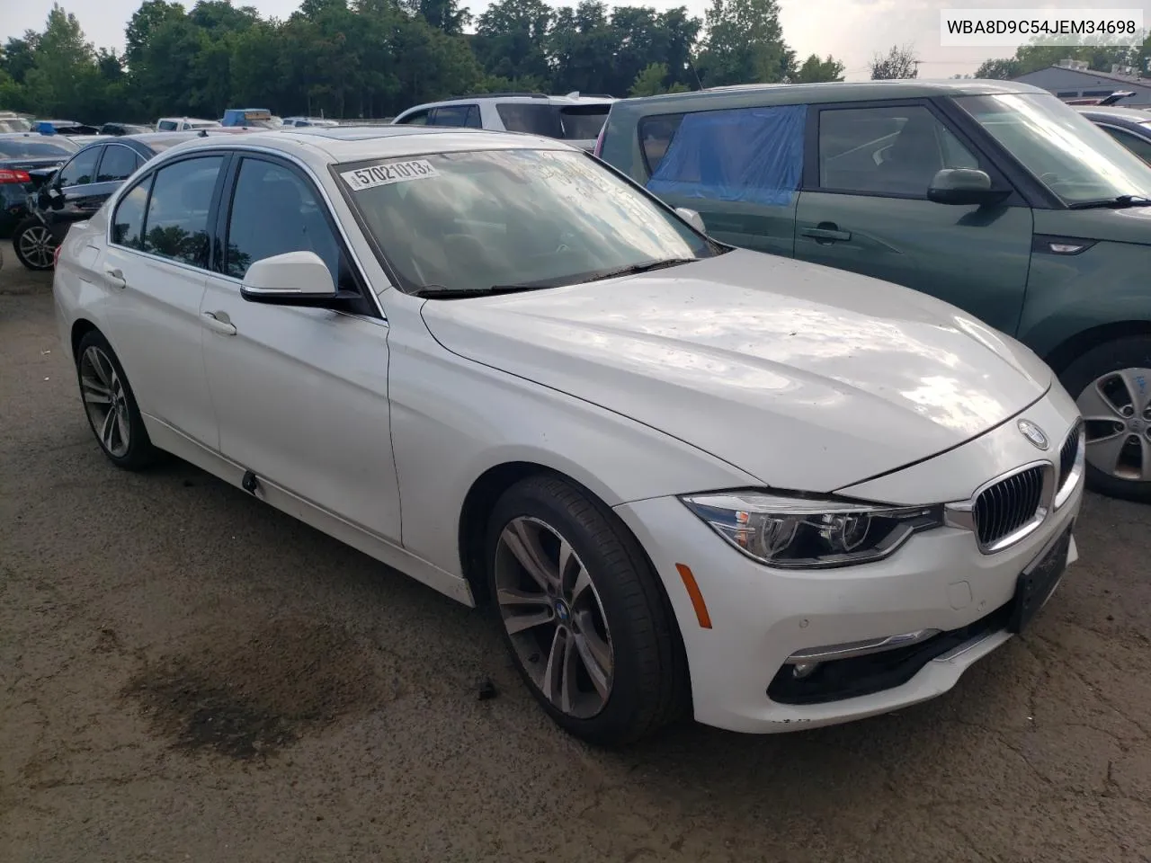 2018 BMW 330 Xi VIN: WBA8D9C54JEM34698 Lot: 57021013