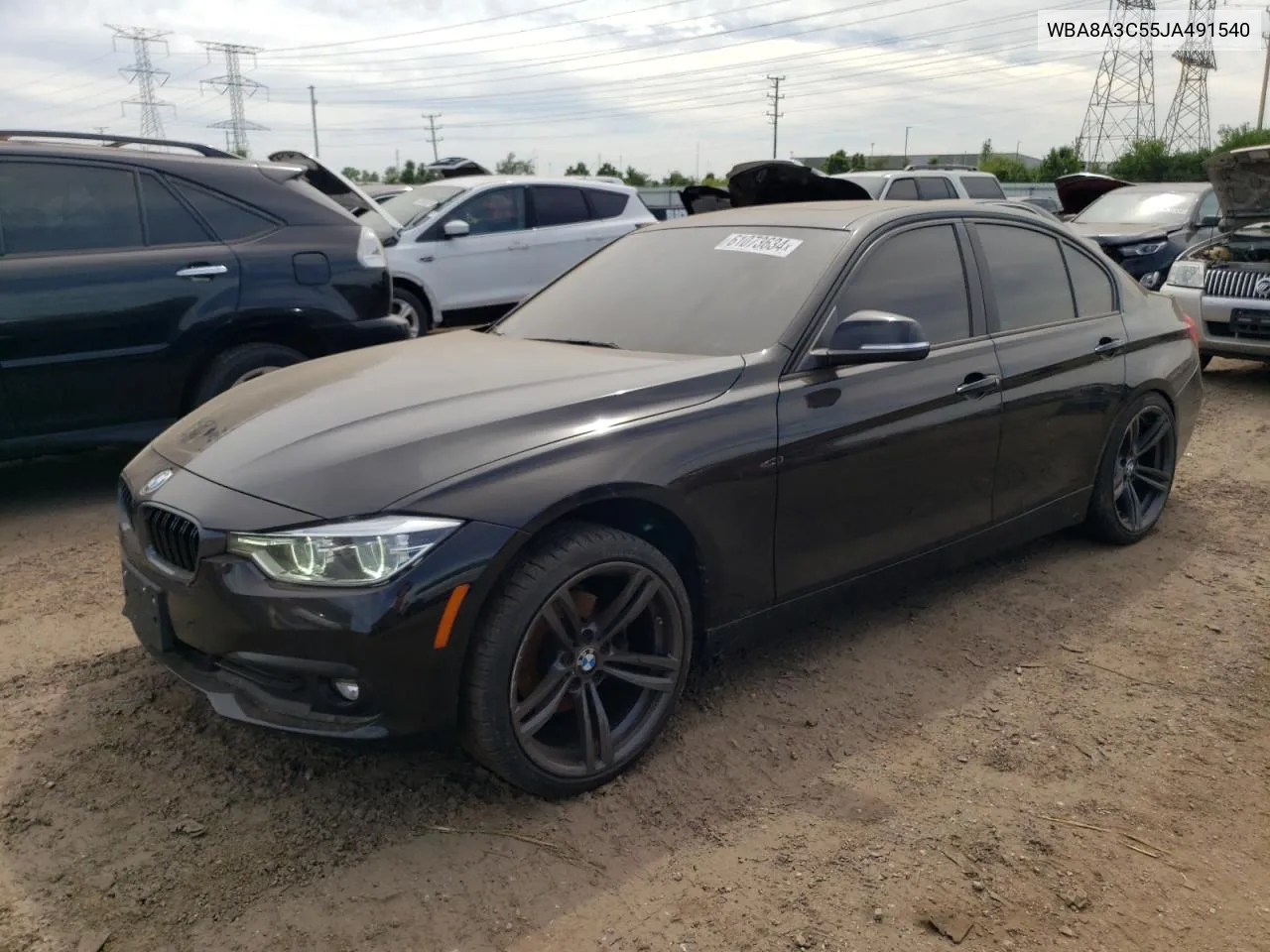 WBA8A3C55JA491540 2018 BMW 320 Xi