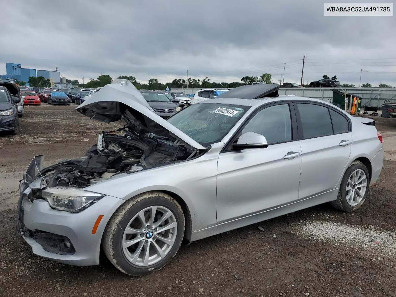 WBA8A3C52JA491785 2018 BMW 320 Xi