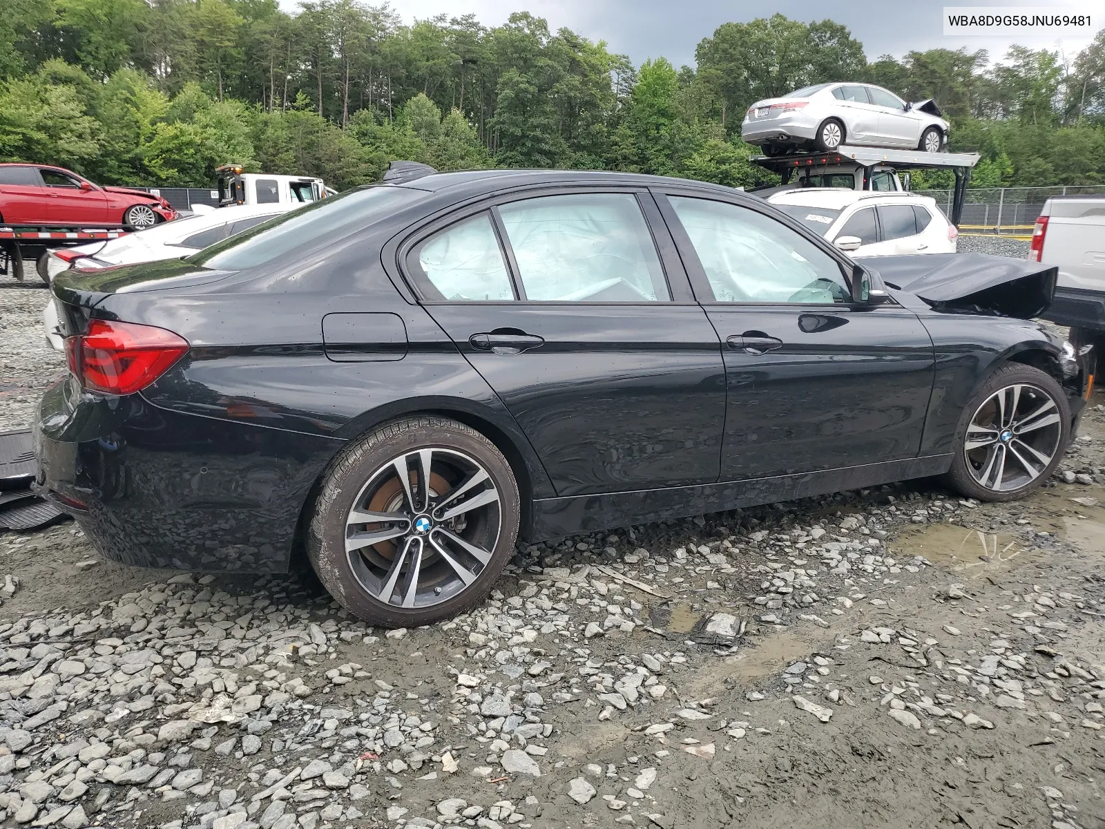 2018 BMW 330 Xi VIN: WBA8D9G58JNU69481 Lot: 62838044