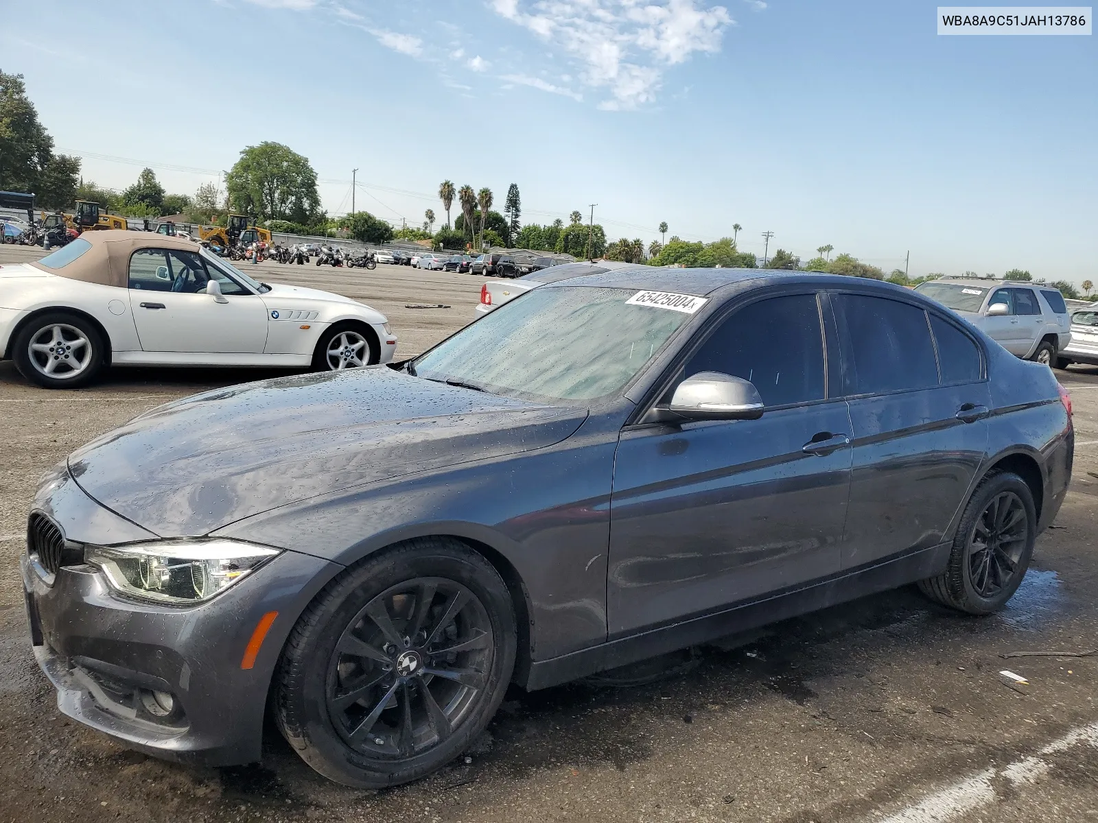 2018 BMW 320 I VIN: WBA8A9C51JAH13786 Lot: 65425004