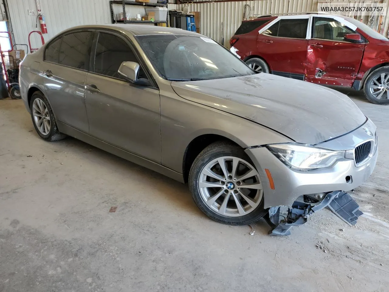 2018 BMW 320 Xi VIN: WBA8A3C57JK763757 Lot: 65621874