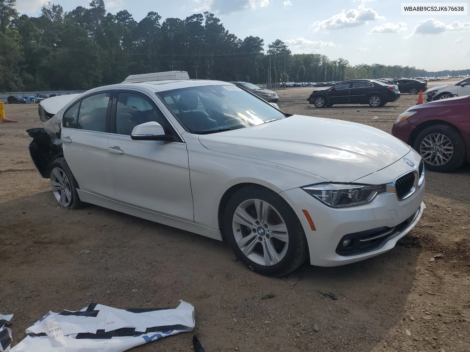 2018 BMW 330 I VIN: WBA8B9C52JK676638 Lot: 66200624