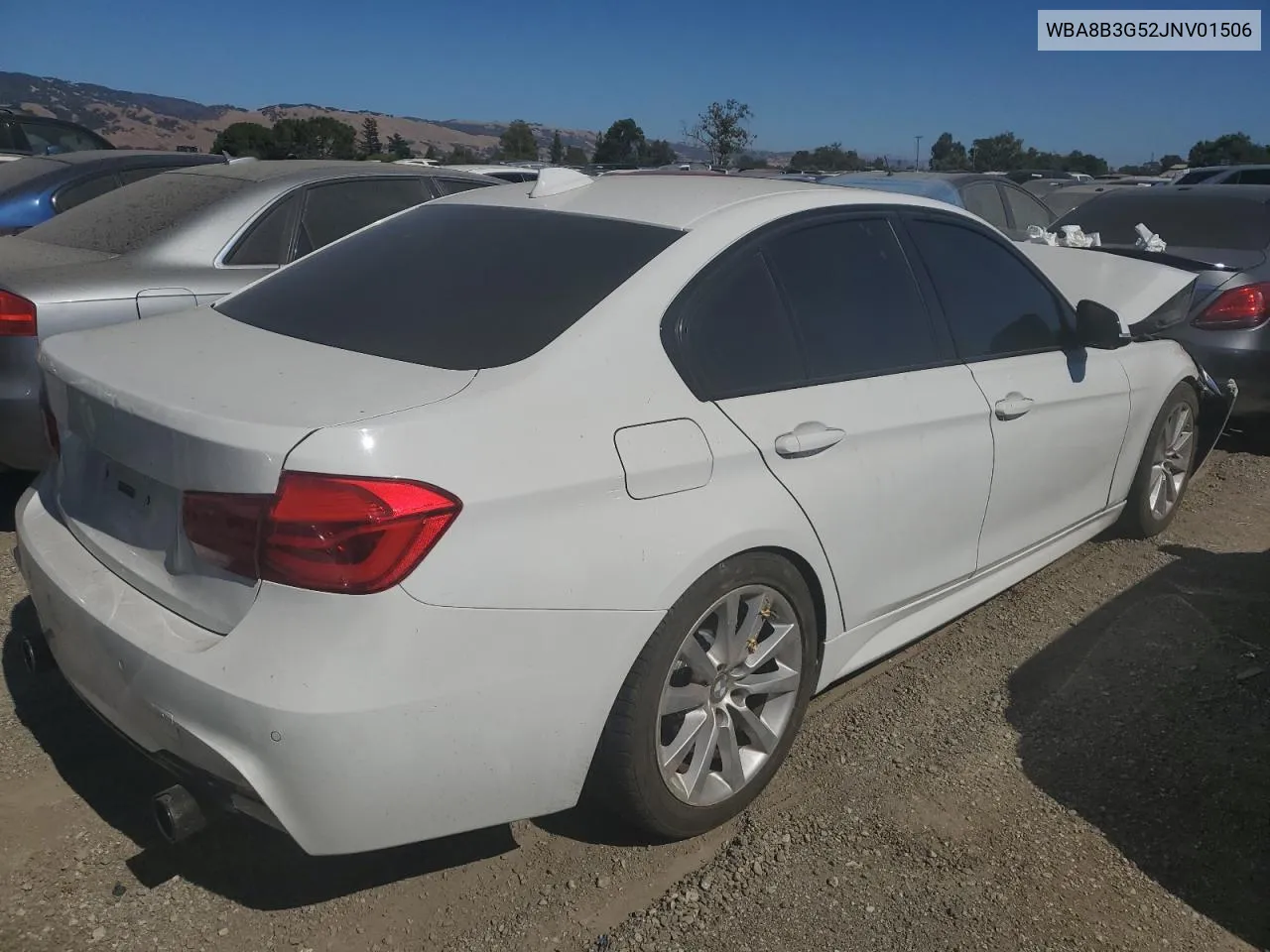 2018 BMW 340 I VIN: WBA8B3G52JNV01506 Lot: 66229154