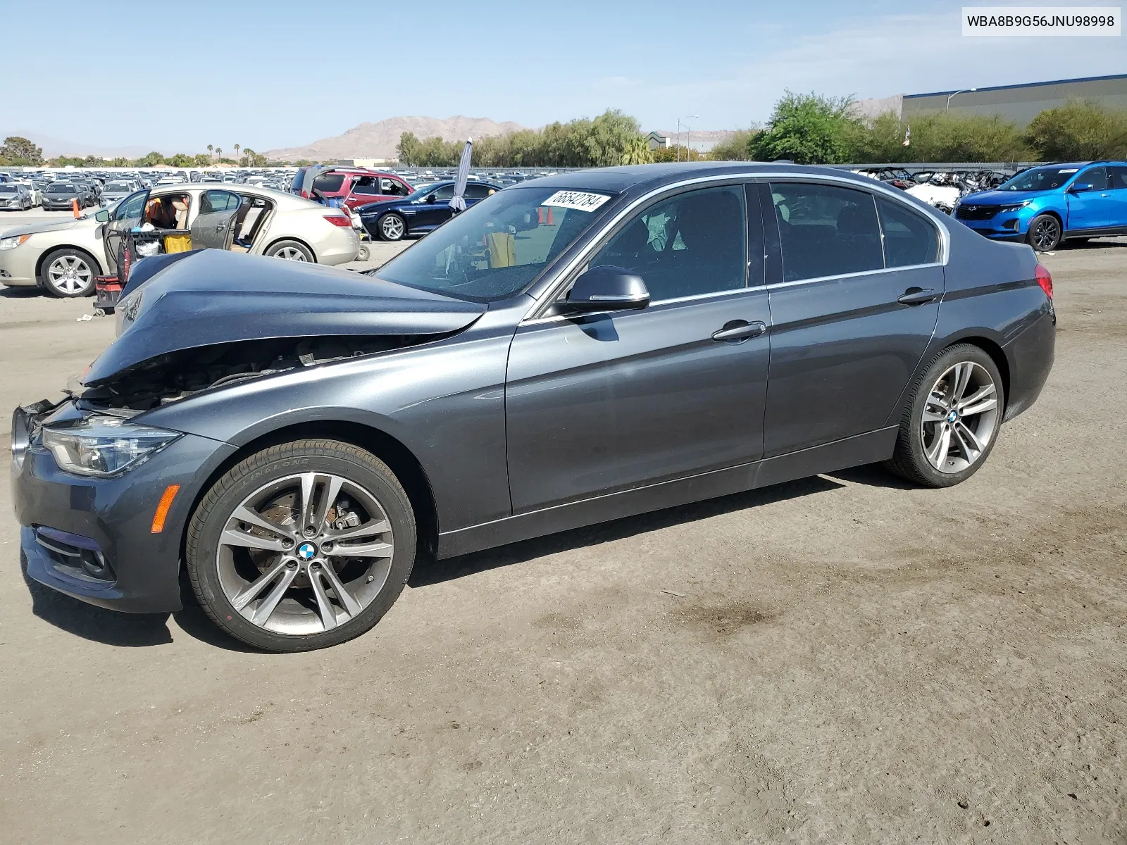 2018 BMW 330 I VIN: WBA8B9G56JNU98998 Lot: 66542784