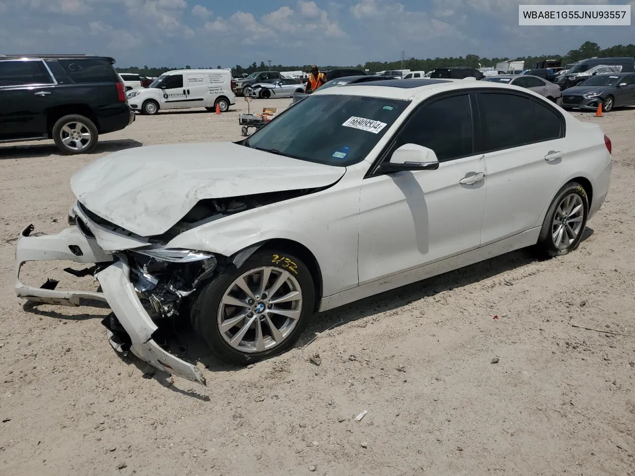 2018 BMW 320 I VIN: WBA8E1G55JNU93557 Lot: 66909334