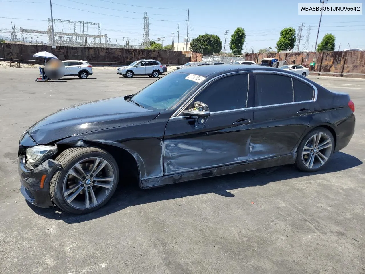 2018 BMW 330 I VIN: WBA8B9G51JNU96642 Lot: 67092954