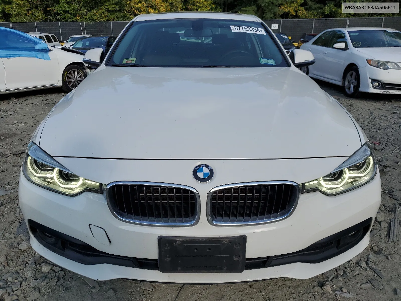 WBA8A3C58JA505611 2018 BMW 320 Xi