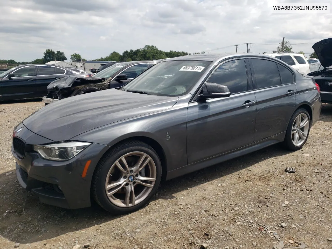 WBA8B7G52JNU95570 2018 BMW 340 Xi