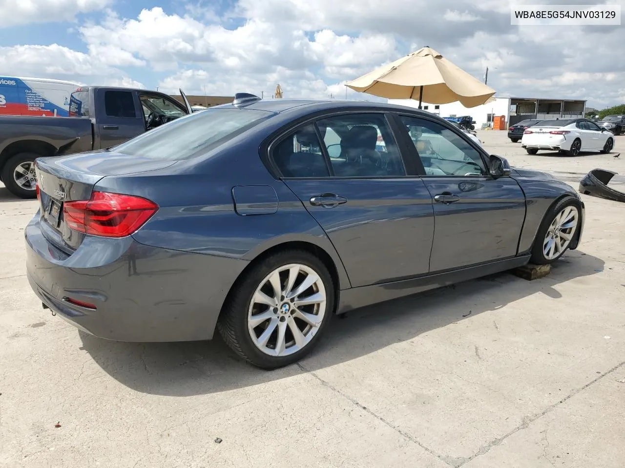 2018 BMW 320 Xi VIN: WBA8E5G54JNV03129 Lot: 69779534