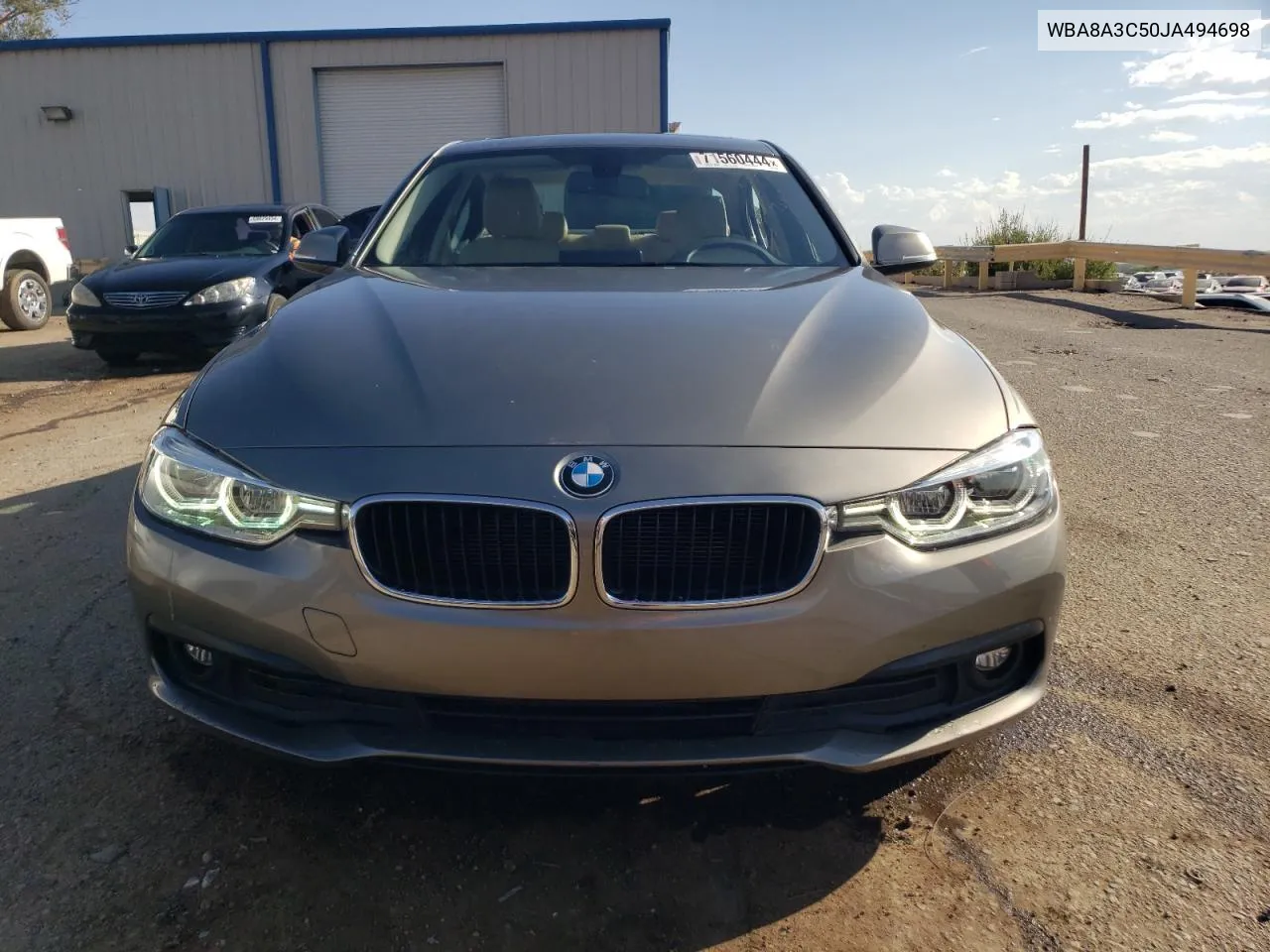 2018 BMW 320 Xi VIN: WBA8A3C50JA494698 Lot: 71560444