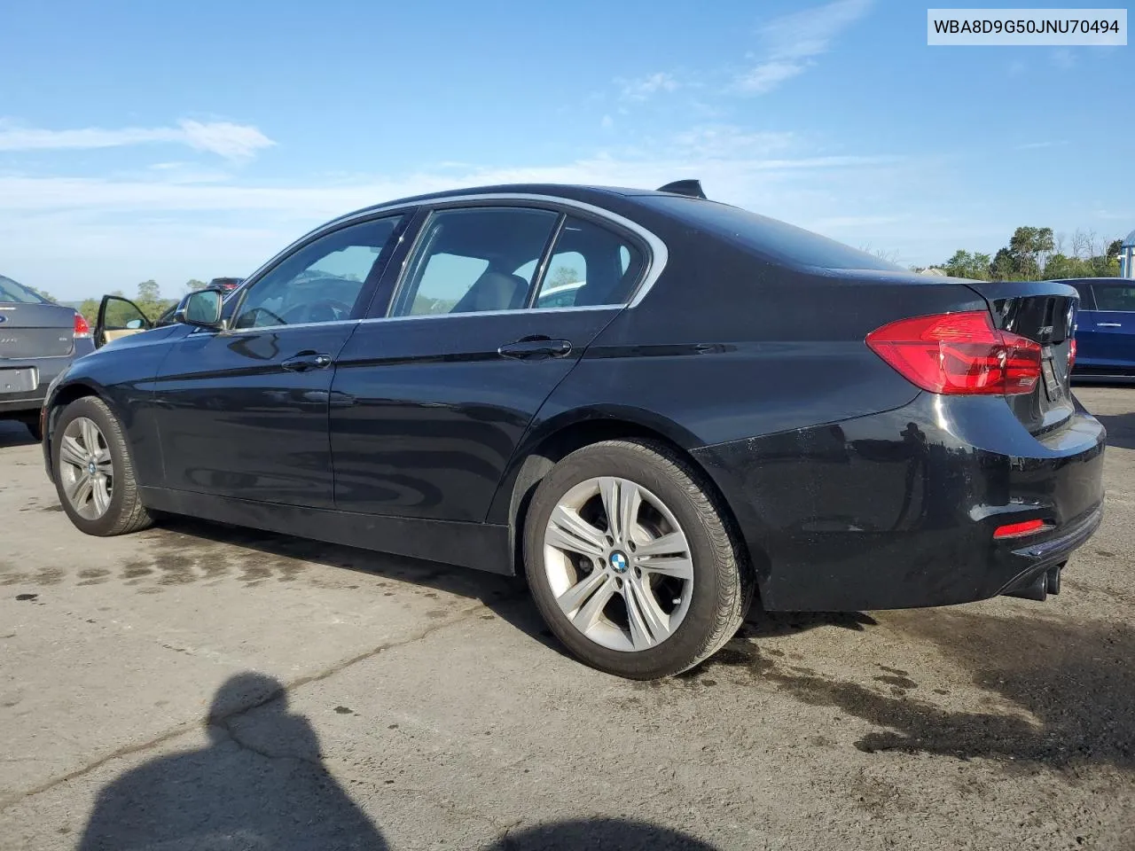 2018 BMW 330 Xi VIN: WBA8D9G50JNU70494 Lot: 72278284