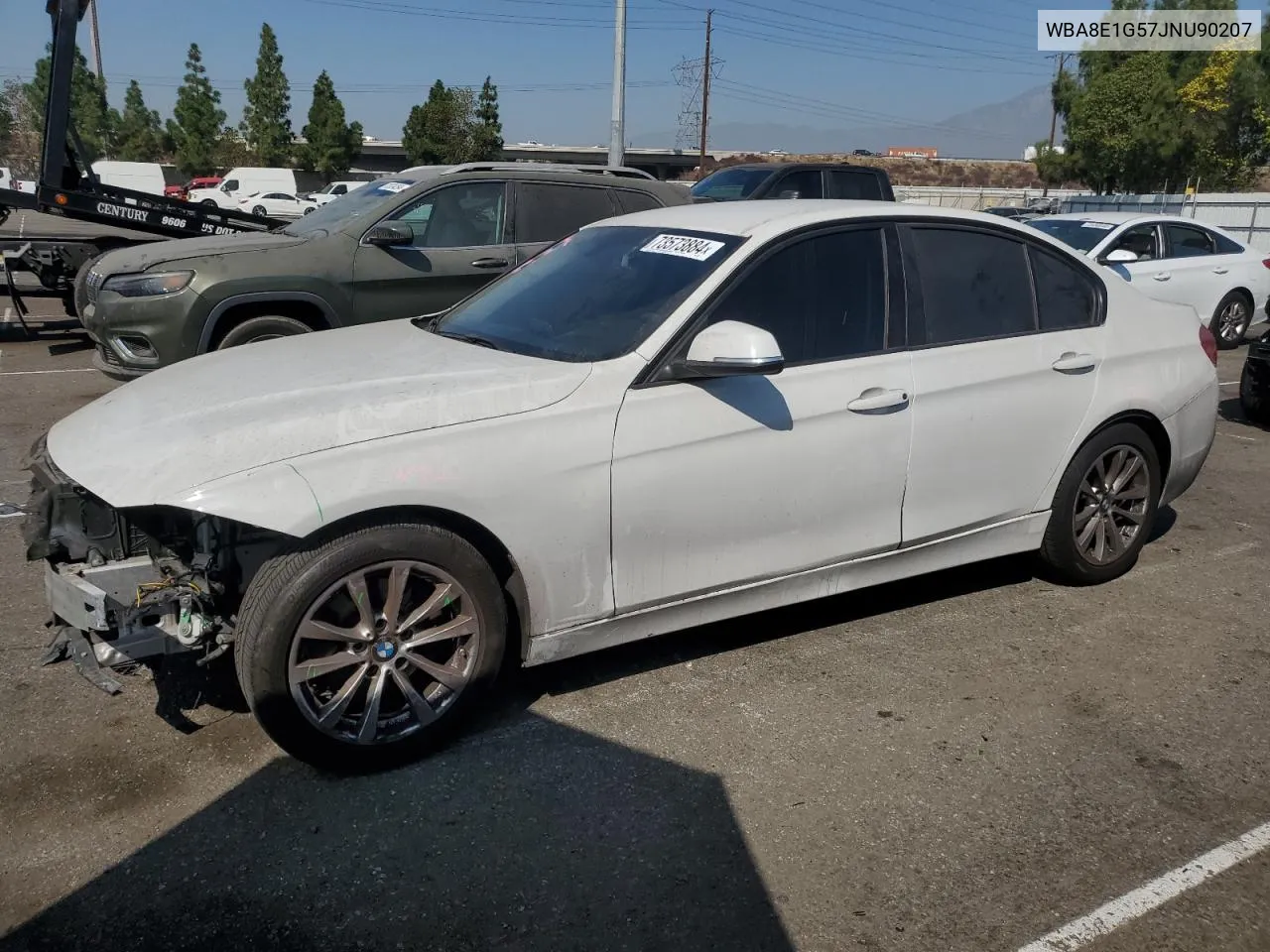 2018 BMW 320 I VIN: WBA8E1G57JNU90207 Lot: 73573884