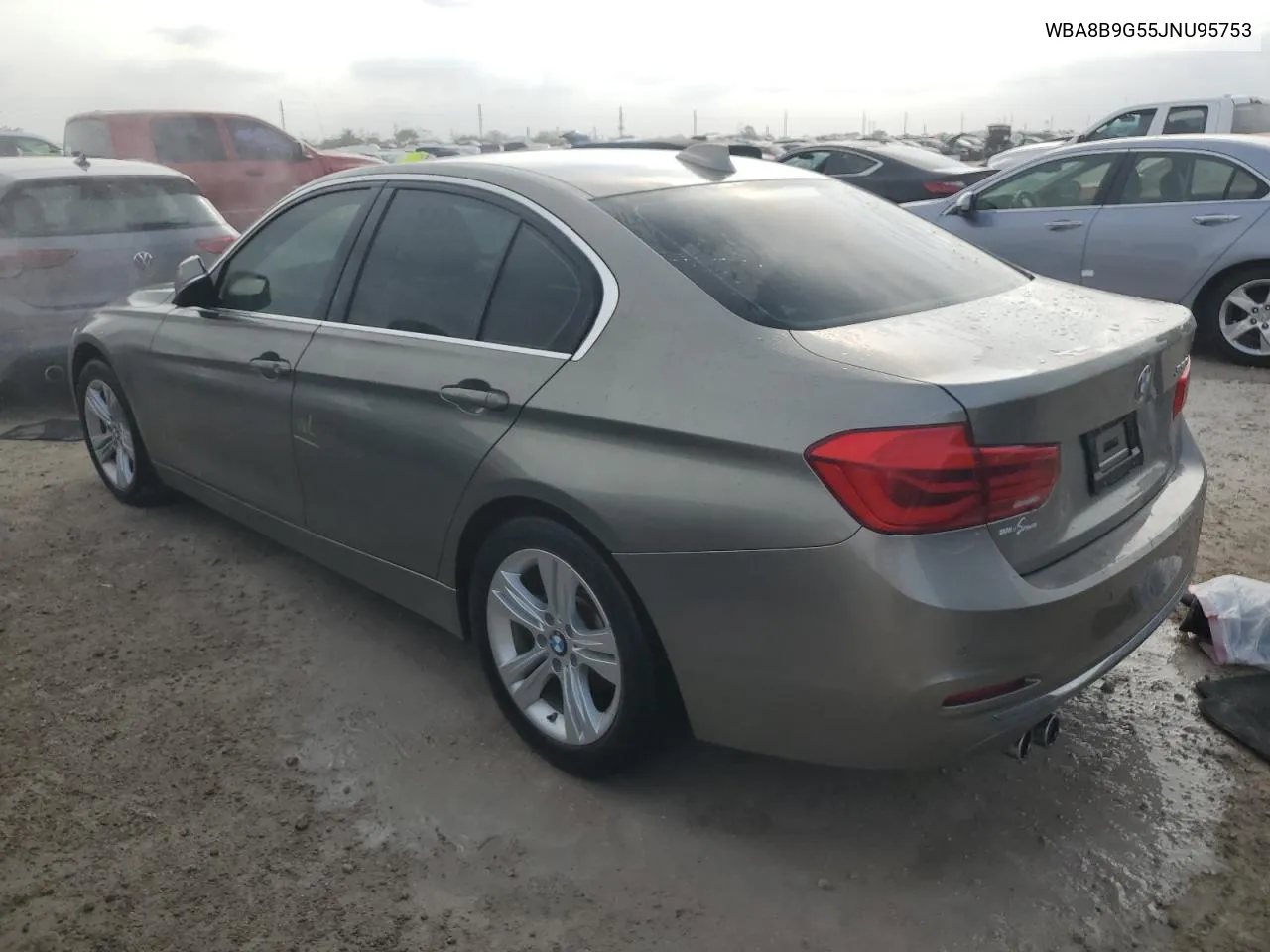 2018 BMW 330 I VIN: WBA8B9G55JNU95753 Lot: 75077114