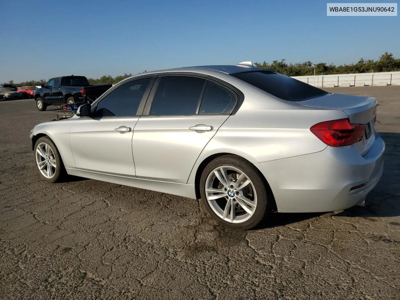 2018 BMW 320 I VIN: WBA8E1G53JNU90642 Lot: 75905904