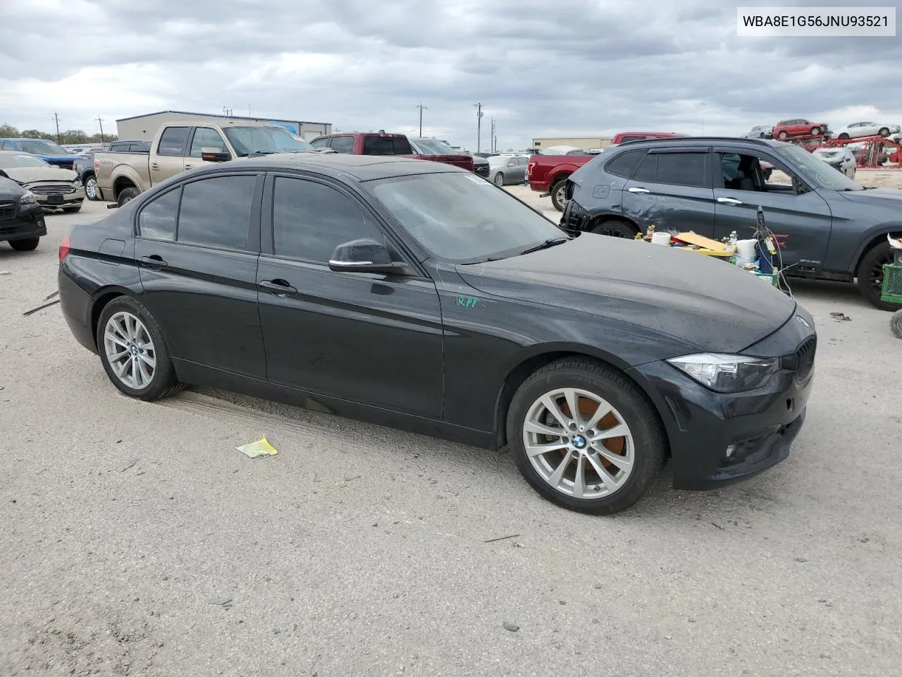 2018 BMW 320 I VIN: WBA8E1G56JNU93521 Lot: 75936254