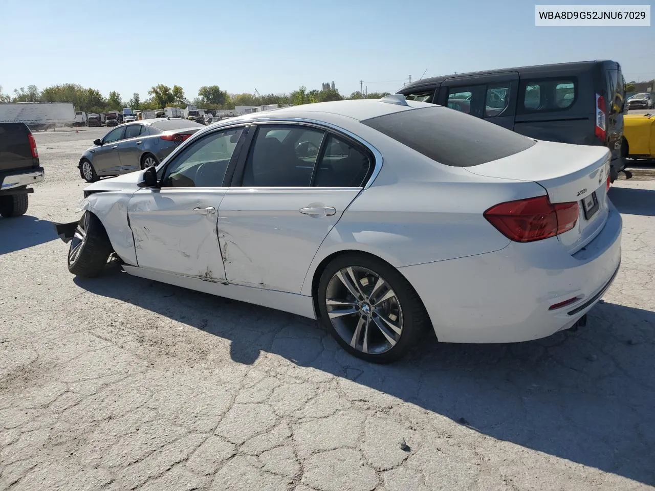 2018 BMW 330 Xi VIN: WBA8D9G52JNU67029 Lot: 76727894