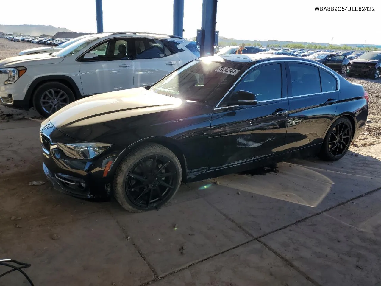 2018 BMW 330 I VIN: WBA8B9C54JEE82422 Lot: 77780344