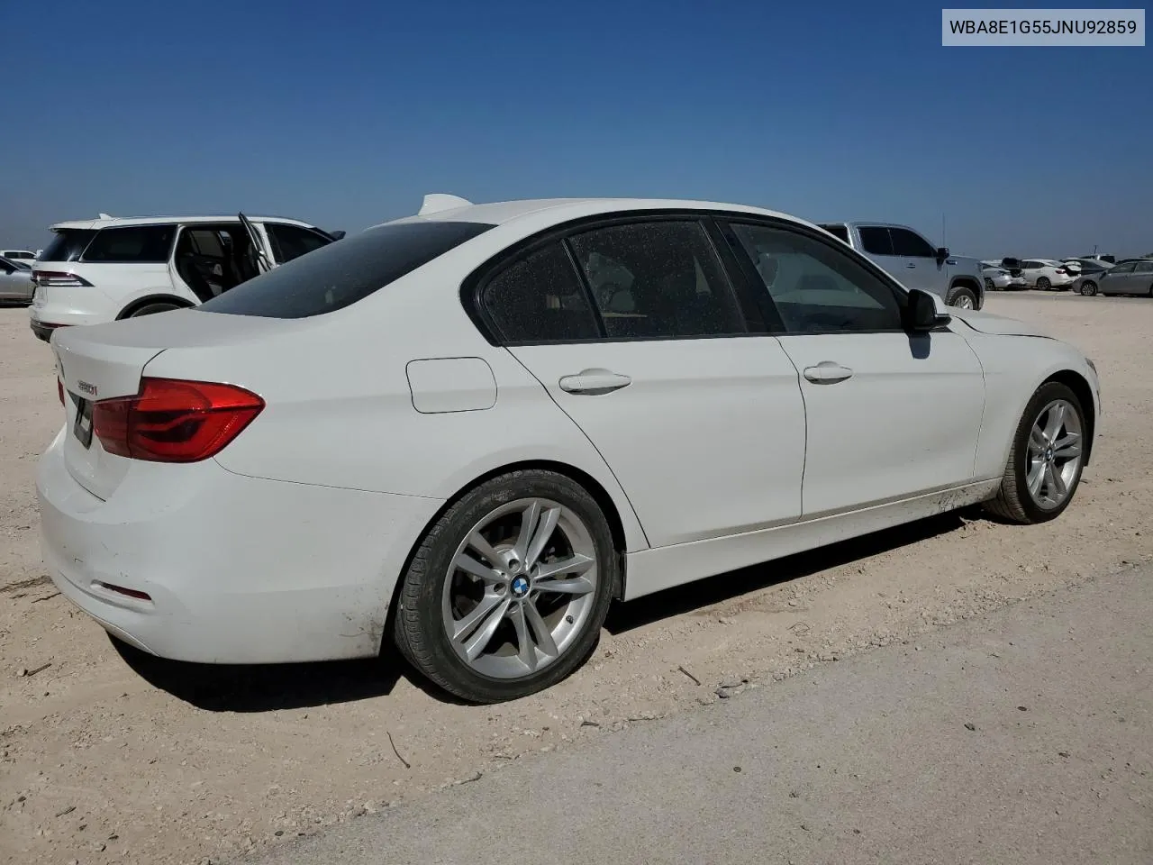 2018 BMW 320 I VIN: WBA8E1G55JNU92859 Lot: 78205414